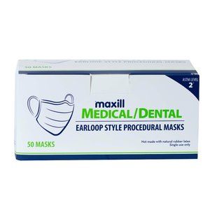 Maxill ASTM Level 2 Mask (50 Masks/Box)